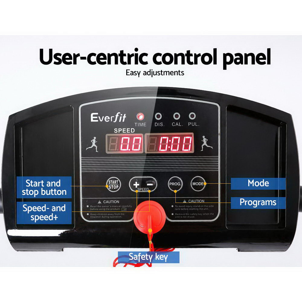 🏃 Tapis de Course Électrique NNEDSZ Everfit | 12 Programmes | Home Gym Compact