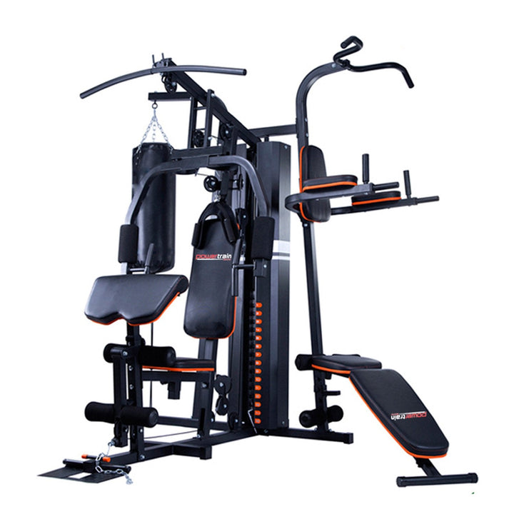 🏋️ Station de Musculation Multifonctions NNEDSZ | 68kg + Sac de Frappe | Home Gym Complet
